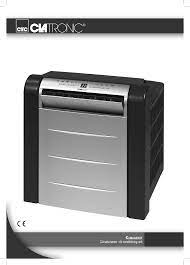 A) im onlineshop von mediamarkt kaufen. Bedienungsanleitung Clatronic Cl 3134 Seite 3 Von 22 Deutsch Englisch Italienisch