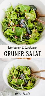 Einfacher Gruner Salat Mein Lieblingsrezept In 2020 Gruner Salat Rezepte Gruner Salat Salate Rezepte Einfach