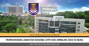 We did not find results for: Permohonan Jawatan Kosong Uitm Sesi Ambilan 2020 Di Buka Edu Bestari