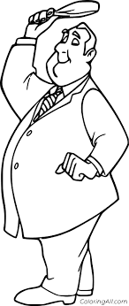 45 oliver & company coloring pages to print off and color. Winston From Oliver And Company Coloring Page Coloringall