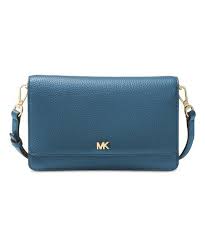 Michael Michael Kors Pebble Leather Convertible Crossbody Belt Bag Michael Kors Dark Chambray Pebble Leather Convertible Crossbody Bag Zulily Crossbody Bag Convertible Crossbody Bag Bags