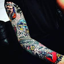 Inkstinct Traditional Tattoo Sleeve Tattoo Filler Traditional Tattoo