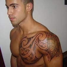 Tribal Tattoos X Tattoo Epaule Homme