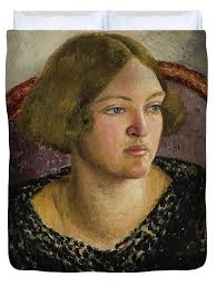 Portrait Of Catherine Carrington, C.1926 Spiral Notebook by Dora Carrington 