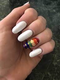 Pride Month Nails Nails My Nails Nail Designs