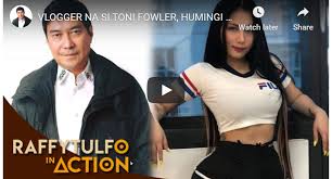 Toni fowler (@tonifowler23) on tiktok | 7.2m likes. Watch Raffy Tulfo In Action Vlogger Toni Fowler Ask Help To Ban Fake Accounts And Illegal Uploading Of Her Video Philippines Daily Trends