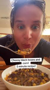 Black Refried Beans Mozzarella Corn