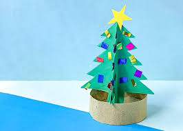 Choose how you'd like to display your christmas card holder. 3d Paper Chrsistmas Tree Easy Kids Christmas Craft