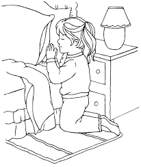 An exciting visual display that opens the pages of scripture to young minds. Children Praying Coloring Page Coloring Library