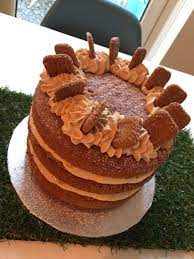 Zoella S Lotus Biscoff Cake Biscoff Cake Desserts Breakfast Dessert