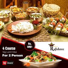 Come Hungry Leave Happy Enjoy Eating Delicious 4 Course Veg Non Veg Lunch Dinner Meal For 2 Persons In Rs Meal Deal Enjoy Eating Dinner Recipes