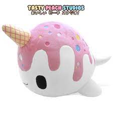 Tps Nomwhal Ice Cream Narwhal Plush Narwhal Plush Tasty Peach Studios Plush