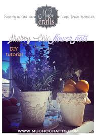 They can be used to embellish wreaths, accessories, pillows. Diy Shabby Chic Flower Pots Tutorial 99easyrecipes