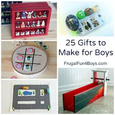 I saw a homemade fishing game in a book from a library and thought it was really cool! 25 More Homemade Gifts To Make For Boys Frugal Fun For Boys And Girls