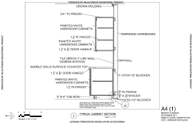 Kitchen Cabinet Section Detail In 2020 Kitchen Cabinet Design Cabinet Detailing Free Kitchen Design