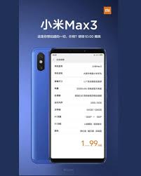 Xiaomi Mi Max 3 Specifications Confirmed By Xiaomi President Price Of Max 3 Xiaomi Samsung Galaxy Phone Galaxy Phone