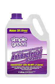 Viruses and fungi •cleans, kills germs and deodorizes all in one, . Antibacterial Cleaner 4l Simple Green Insinc Products Shopping