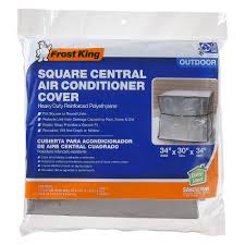 Window air conditioners can be easily removed during the winter months, but wall units typically are mounted in a more permanent fashion. Central Air Conditioner Covers Frost King Weatherization Products