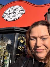 Grabbing a take away coffee in @kenureperk before my regular Rush clinic in  the community centre