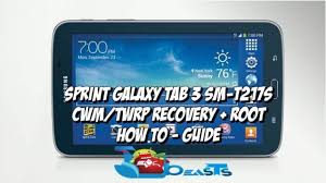 The phone should ask for an unlock code Install Cwm Twrp Recovery And Root Sprint Galaxy Tab 3 Sm T217s How To
