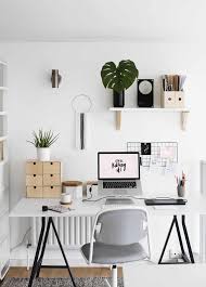 While working from home has its perks, it's important to spruce up inspire your next wfh session with some of these 12 home office ideas that'll jazz up your home 2. 55 Small Home Office Ideas That Will Make You Want To Work Overtime Flat Decor Home Office Decor Modern Home Office