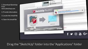 Downloading And Installing Sketchup Pro 2017 Mac Youtube