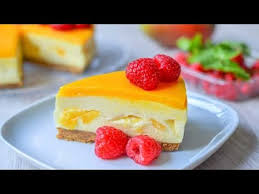 Mango Cheesecake Dulcinele Youtube Cheesecake Mango Cheesecake Desserts
