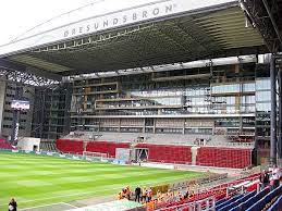 Der offizielle fanshop des fc kopenhagen namens fck fanshop liegt ebenfalls im stadion. Telia Parken Stadion In Kobenhavn