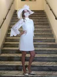 Migliori abiti da sposa italia 2021 collezione, ci sono vestiti da sposa colorati e la purezza del l'abito da sposa, per essere la donna. Abito Corto Sposa Vintage Da Sfilata O Collezione Anche Per Sposa Ebay