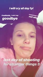Grab your maps and magnifying glasses, because millie bobby brown just confirmed that an enola holmes sequel is underway. Millie Bobby Brown S Tearful Instagram Post Sparks Stranger Things Exit Rumours