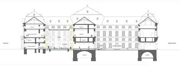 Wurzburg Prince Bishop S Residenz Section Residenz Schnitt Jpg 1000 370 Construcao
