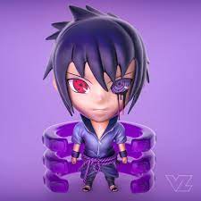 1920x1080 naruto shippuuden uzumaki naruto uchiha sasuke kurama anime splitting susanoo character rinnegan screaming wallpaper jpg 302 kb. Artstation Sasuke Uchiha Rinnegan Mode Chibi 3d Fanart Varizal Zulmi