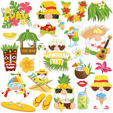 Kalua pig, or kalua pua'a in hawaiian, is the central main dish and featured element at almost every hawaiian luau. With 60 Off Discount Padelo 21pcs Luau Photo Booth Props Set Aloha Hawaiian Tropical Party Decorations Supplies Summer Themed Beach Pool In Stock Fatsrestaurants Com