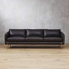 Hoxtonblackleathersofashf18 1x1 Ledersofa Grau Ledersofa Modernes Sofa