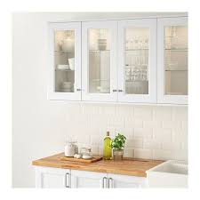 Axstad Glass Door Matt White 18x30 Ikea Glass Kitchen Cabinets New Kitchen Cabinets Kitchen Renovation