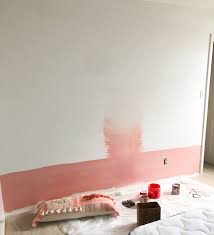 I'm a great fan of wall murals. Diy Ombre Wall Mural Tutorial On Trend And Easy Project Nursery