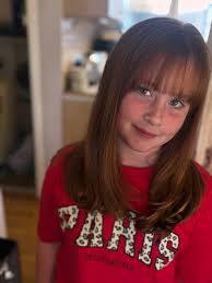 My daughter got a fringe #hair #fringe #mygirl