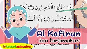 Allah menjelaskan bahwa para rasul diutus sesuai dengan sunnatullah. Al Kafirun Dan Terjemahan Juz Amma Diva Kastari Animation Official Youtube