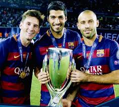 Mascherano is now back in their shared homeland plying his trade for estudiantes, and in attempting to fill time during a break imposed on soccer by the coronavirus pandemic, spoke out on his former teammate to local media outlet cielosports once interviewed at the start of the week. Messi Suarez Mascherano Messi Futbol Futbol Soccer