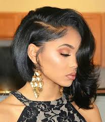Bob Haircut And Hairstyle Ideas Black Girl Prom Hairstyles Long Hair Styles Natural Hair Styles