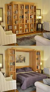 Maybe you would like to learn more about one of these? With A Bi Fold Bookcase Wall Bed You Can Take Convertible Furniture To A Whole New Level Make Use Convertible Furniture White Furniture Living Room Furniture