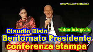 Giancarlo fontana e giuseppe g. Bentornato Presidente Conferenza Integrale Con Claudio Bisio E Il Cast Spettacolo Eu