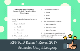 Soal bahasa inggris kelas 5. Ilmu Pengetahuan 5 Download Bahan Bahasa Inggris Kelas 3 Sd Semester 1 Dan 2