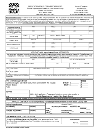 Here's the latest list of 5 best free online certificate maker. Florida Birth Certificate Application Form Pdf Fill Online Printable Fillable Blank Pdffiller