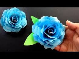Faire Une Rose En Papier Fleur En Papier Bricolage Facile A Faire A La Maison Fete Des Meres Youtube Rose En Papier Rose En Origami Fleurs En Papier