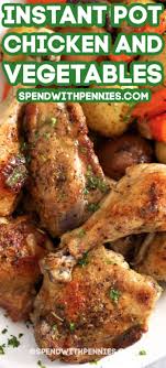 Electric pressure cooker chicken noodles notes. Instant Pot Chicken And Vegetables 30 Min Meal Spend With Pennies