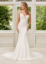 Sophia Tolli Scarlett Fit And Flare Wedding Dress Sophia Tolli Wedding Dresses Wedding Dresses