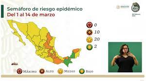 It was first identified in december 2019 in wuhan,. Semaforo Covid 19 Estados En Verde 9 En Amarillo Y 4 En Naranja