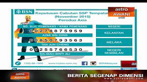 What is sijil simpanan premium (ssp or premium saving certificate if translated in english)? Keputusan Cabutan Bulanan Dan Tempatan Ssp Bulan November Youtube