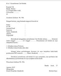 Jangan lupa bahwa nanti di dalam surat kuasa tersebut anda harus mencantumkan tanda tangan anda lengkap di atas materai 6000. Download Contoh Surat Tidak Hadir Sekolah Brunei Backup Gambar